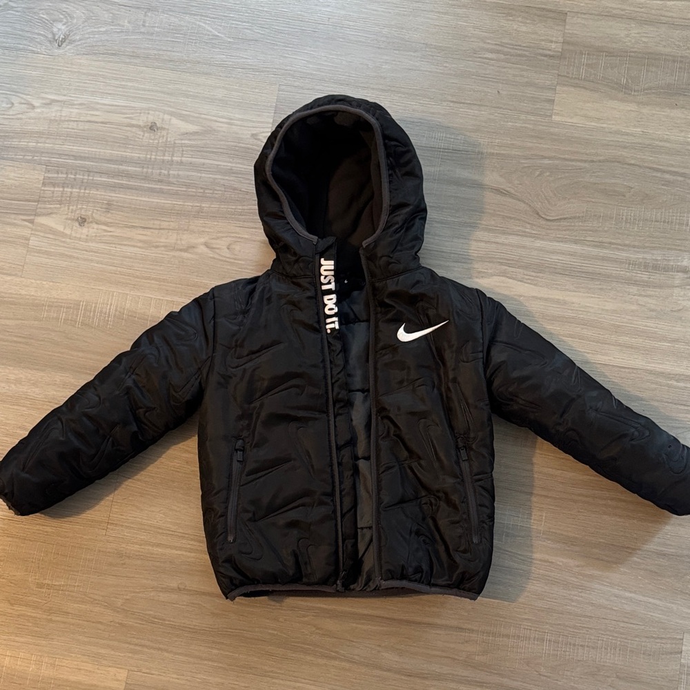 Nike Kids Black Puffer Jacket
